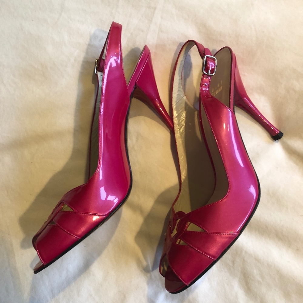Stuart Weitzman Hot Pink Pumps